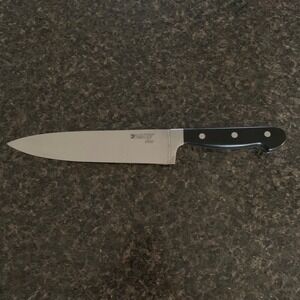 Sabatier Elite Chef Knife Black Handle Stainless Steel Blade Kitchen Tool